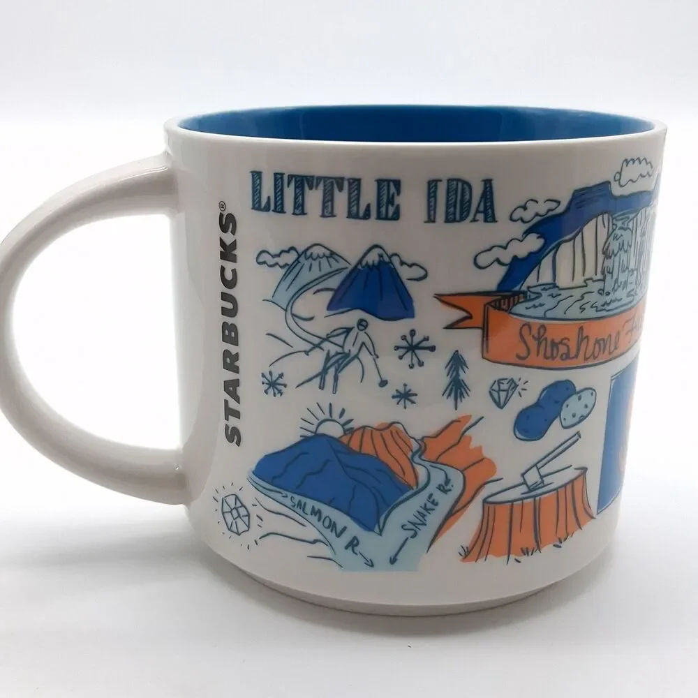 Starbucks Been There Series Idaho Across The Globe Collection Coffee Mug 14oz